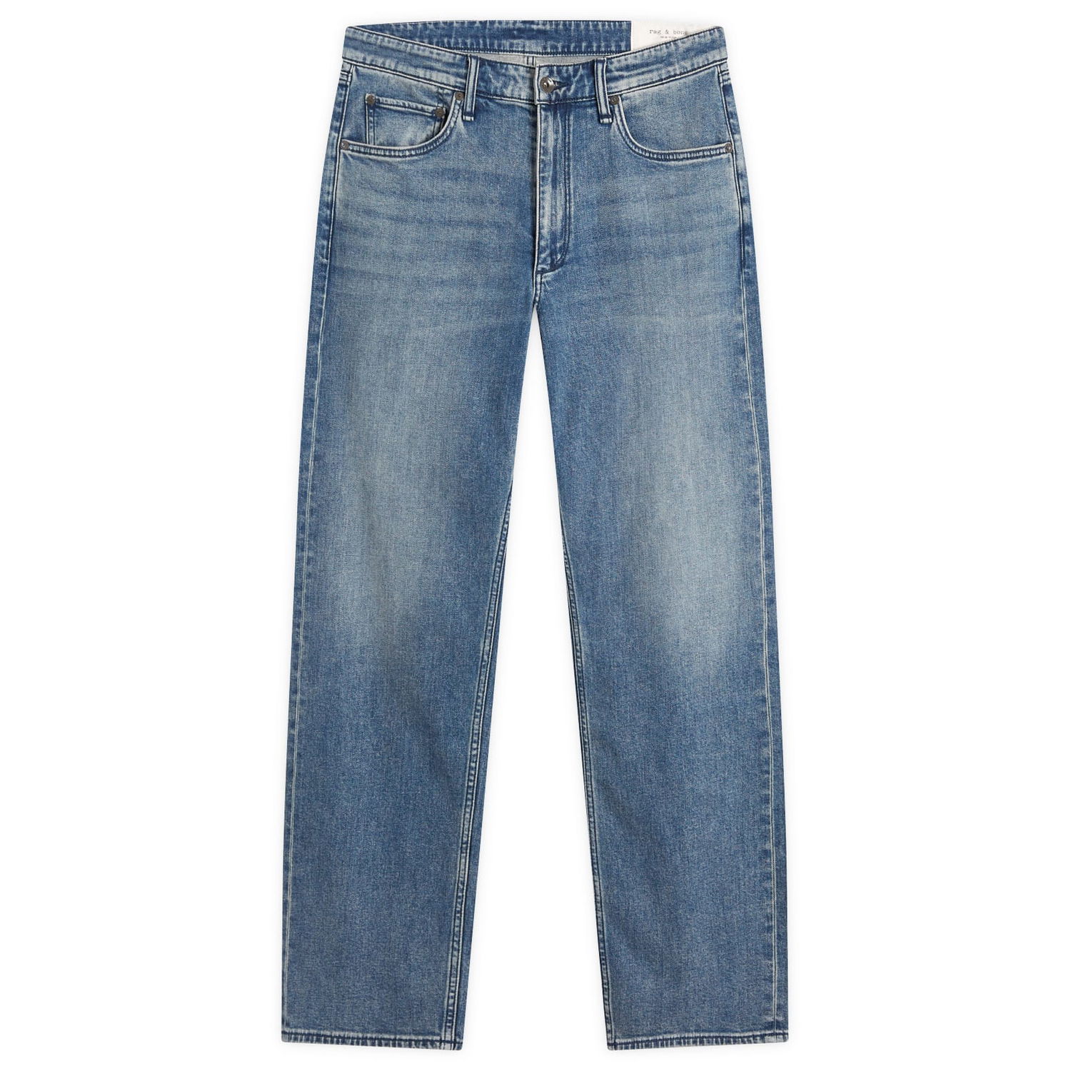 Дънки rag & bone Fit 4 Straight Leg Jeans Синьо | MED24H1247RGDM, 0