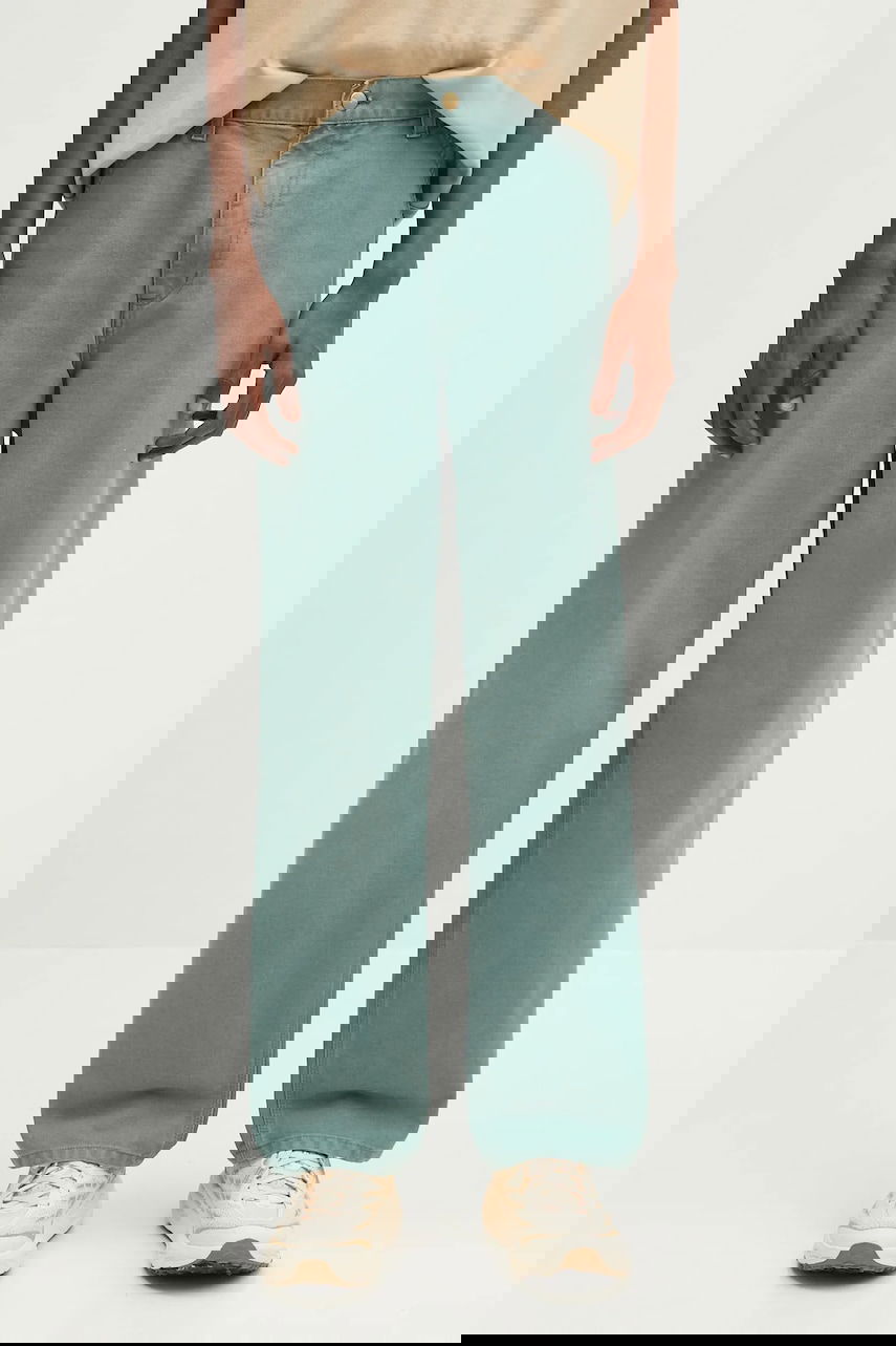 Панталони Carhartt WIP Carhartt WIP Single Knee Chino Pant Зелено | I034798.2M24O, 0