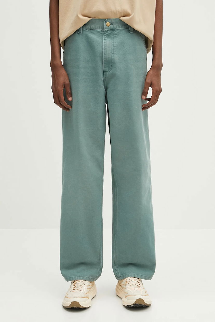Панталони Carhartt WIP Carhartt WIP Single Knee Chino Pant Зелено | I034798.2M24O