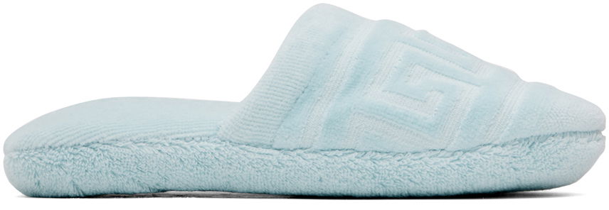 Кецове и обувки Versace Greca Slippers Тюркоазено | ZSLJ00002_1A08860, 0