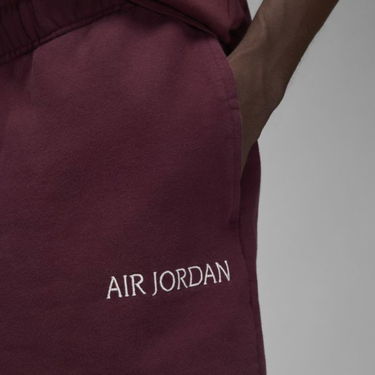Къси панталони Jordan Wordmark x Fleece Shorts Бургунди | DV6467-645, 2