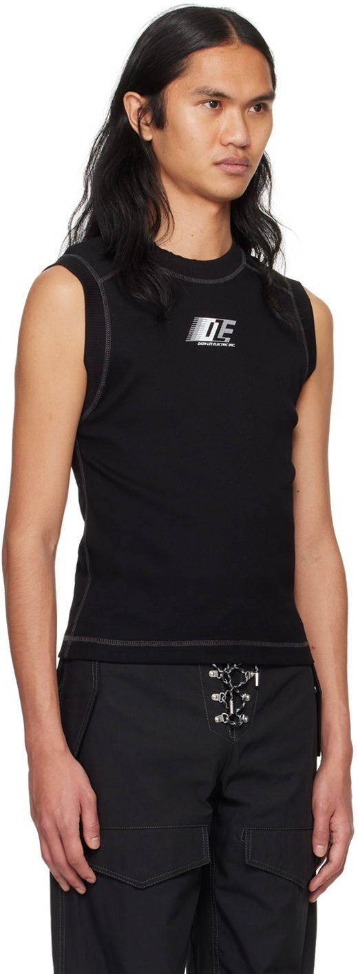 Потник Dion Lee Fitted Tank Top Черно | C3177PS24, 1