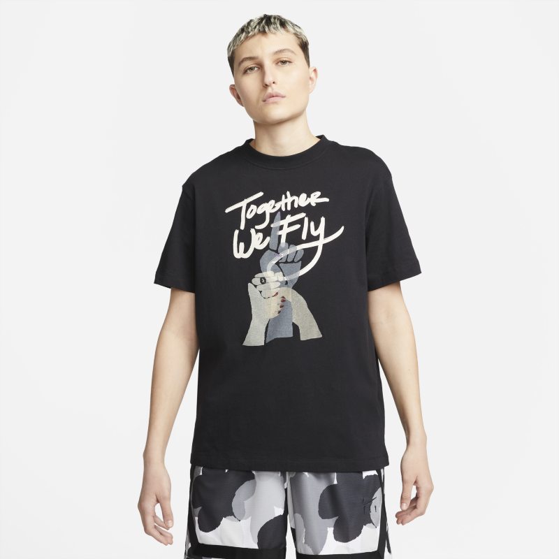 Тениска Nike Swoosh Fly T-Shirt Черно | DR2595-010, 0