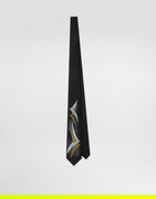 Vintage-print Twill Tie