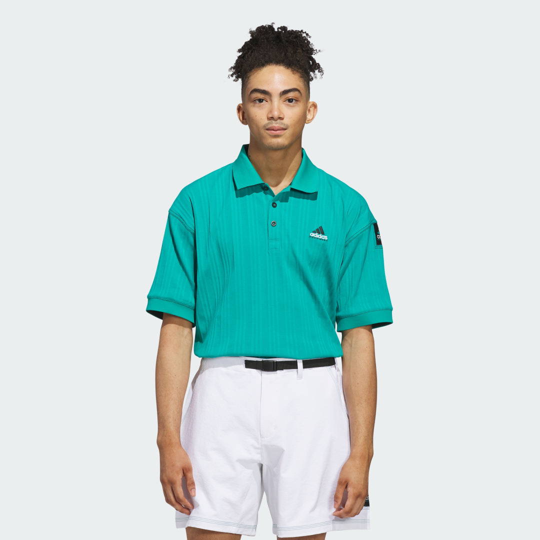 Поло тениска adidas Performance Equipment Polo Shirt Зелено | JW9873, 0