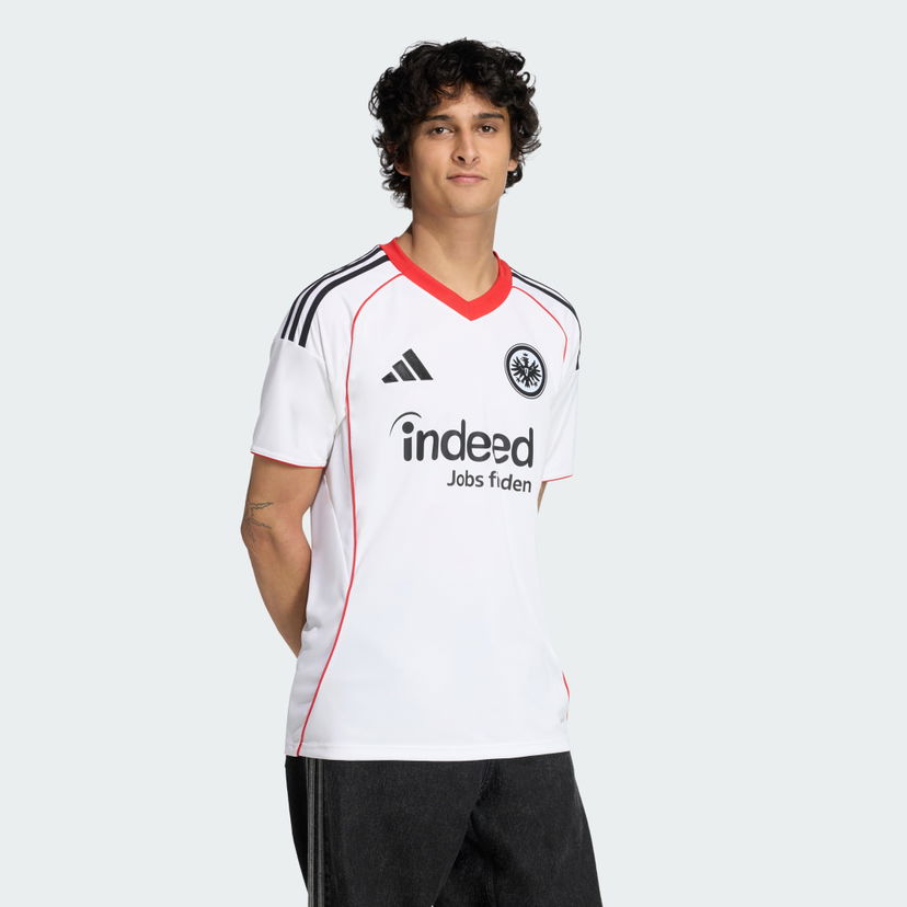 Фланелка adidas Performance Eintracht Frankfurt 25/26 Away Soccer Jersey Бяло | KK6437