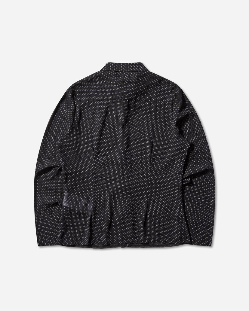 Риза Maison Margiela Star Chiffon Shirt Черно | SH2DT0023 001S