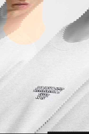 Суитчър Carhartt WIP Alumni Cotton Crewneck Sweatshirt Сиво | I035190.482XX, 3