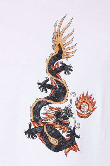 Тениска Maharishi Maharishi Original Dragon Graphic T-Shirt Бяло | 5125.WHITE, 5
