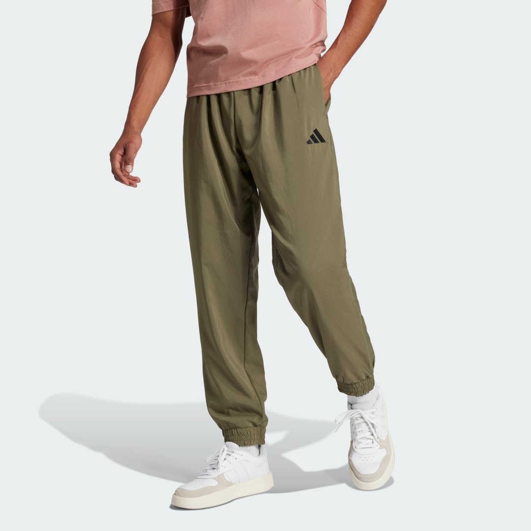 Спортни панталони adidas Performance Essentials Small Logo Track Pants Зелено | JF1102, 0
