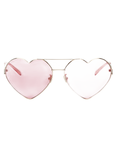 Слънчеви очила Gucci Heart Sunglasses Бежово | GG1283S-002