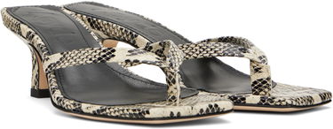 Аксесоари Aeyde Aeyde Wilma Leather Toe-Post Heeled Sandals Бежово | A11-HS-LESS55CI72-SS25-100-043, 3