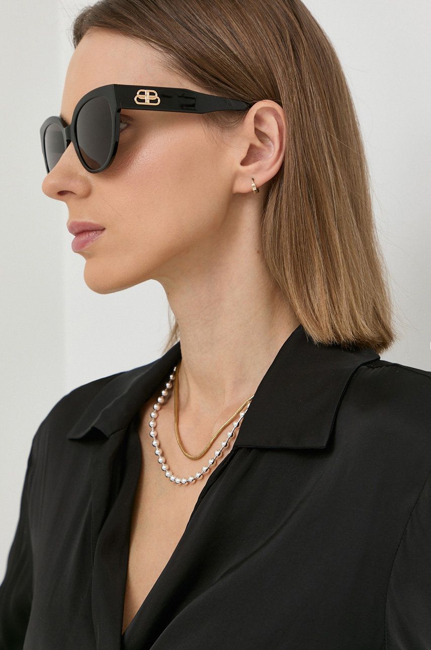 Слънчеви очила Balenciaga Sunglasses Черно | BB0050S, 0