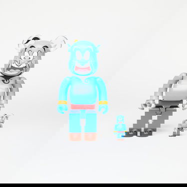 Колекционерско Medicom Toy BE@RBRICK Genie 100% & 400% Set Blue Тюркоазено | 4530956613680, 0