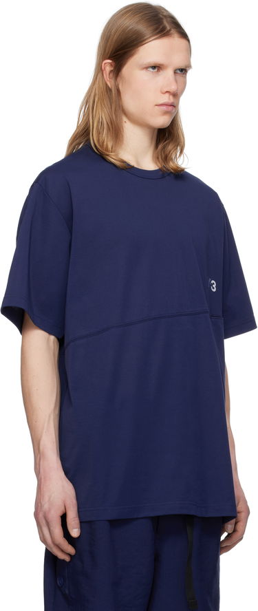 Тениска Y-3 Y-3 U Vent T-Shirt Тъмно синьо | JM3240, 1