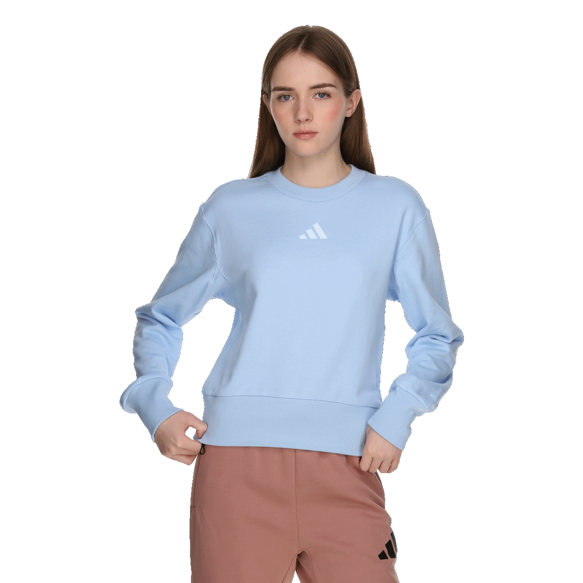 Суитчър adidas Originals All Season Fleece Sweatshirt Синьо | JJ1263, 0