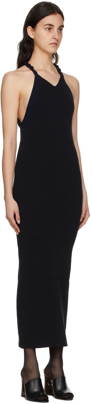 Pокля Dion Lee Cotton Midi Halter Dress Черно | A7577S22, 1