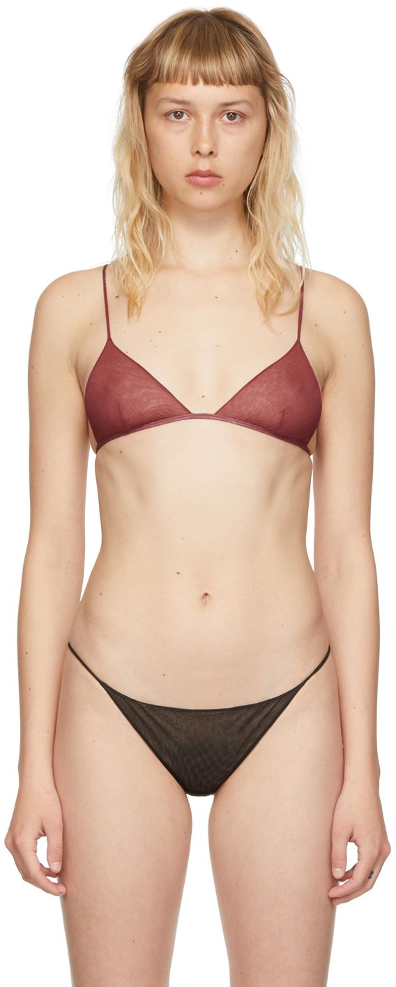 Сутиен The Row Fion Triangle Bra Червено | 6069-W2188