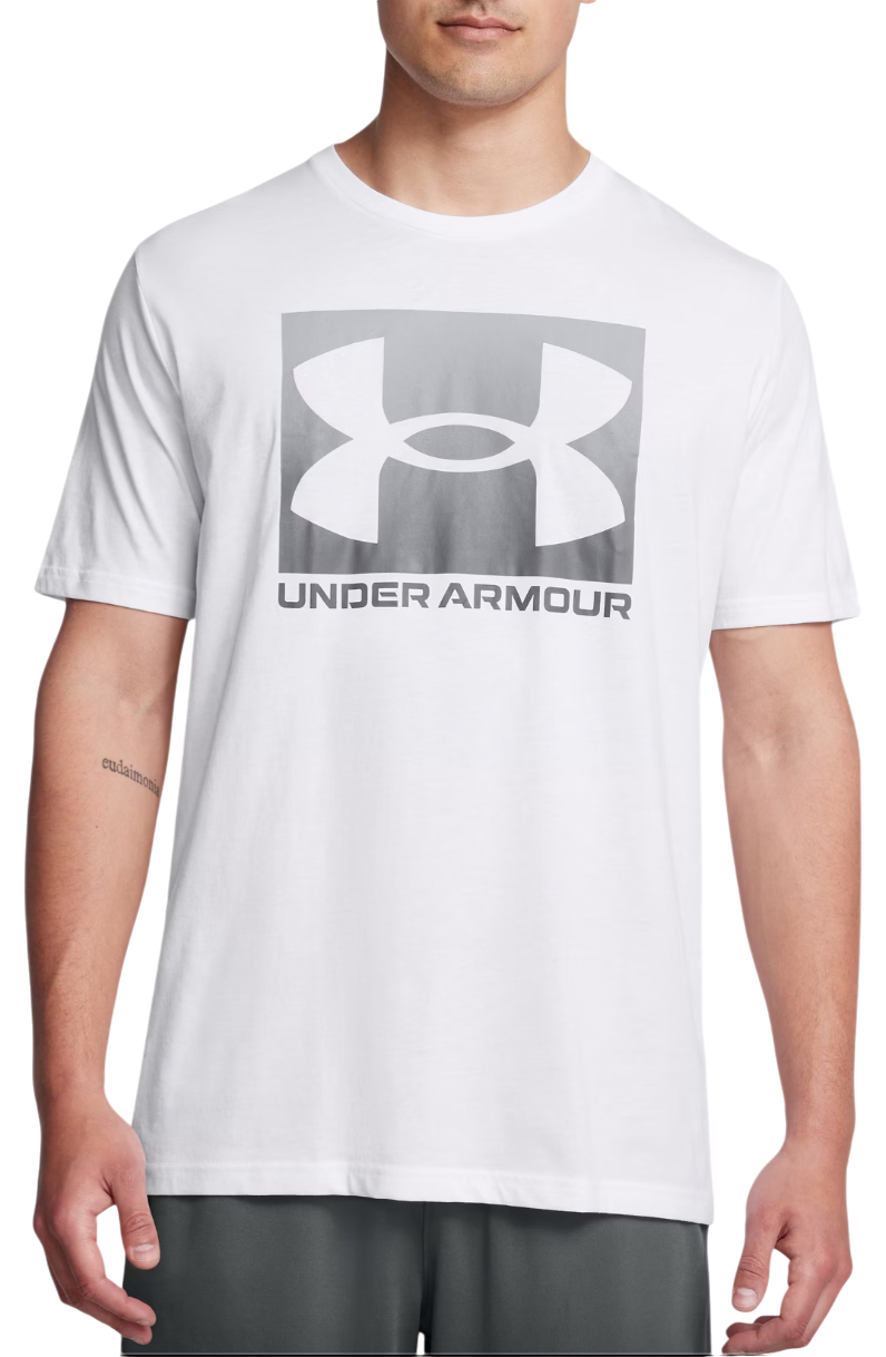 Тениска Under Armour Boxed Sports Updated Short Sleeve T-Shirt Бяло | 1386793-100