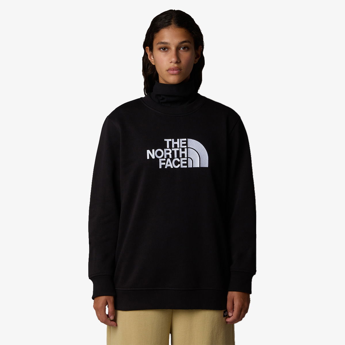 Суитчър The North Face W DREW PEAK CREW Черно | NF0A89EFJK31, 0