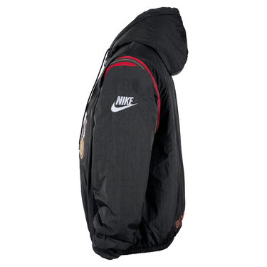 Суитчър Nike Therma-FIT NBA Philadelphia 76ers Hardwood Classics 1/2-Zip Hoodie Черно | HQ5334-010, 3