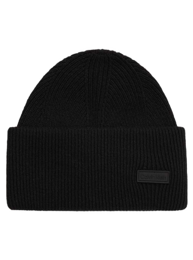 Шапка CALVIN KLEIN Essential Patch Docker Beanie Черно | K50K510662