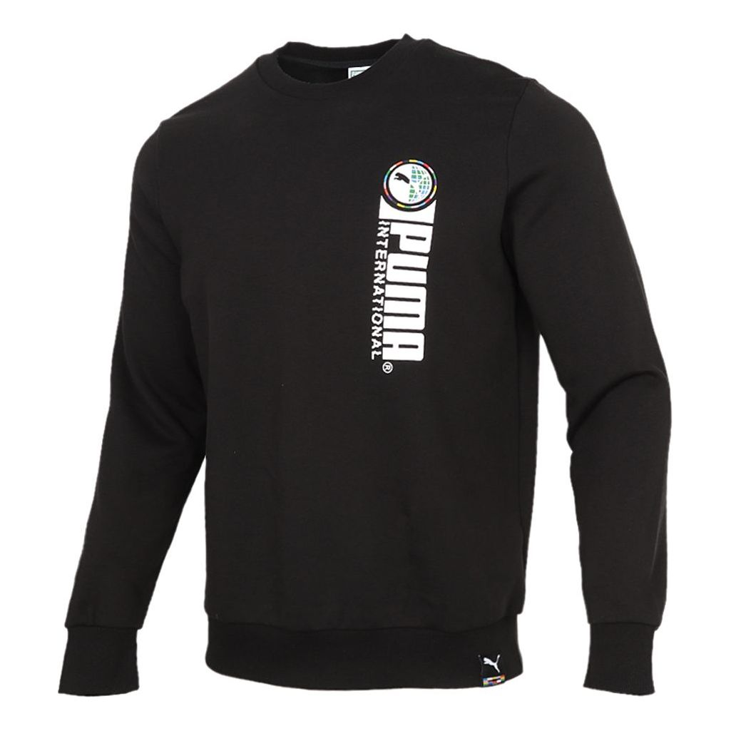 Суитчър Puma International Crewneck Sweatshirt Черно | 531416-01, 0