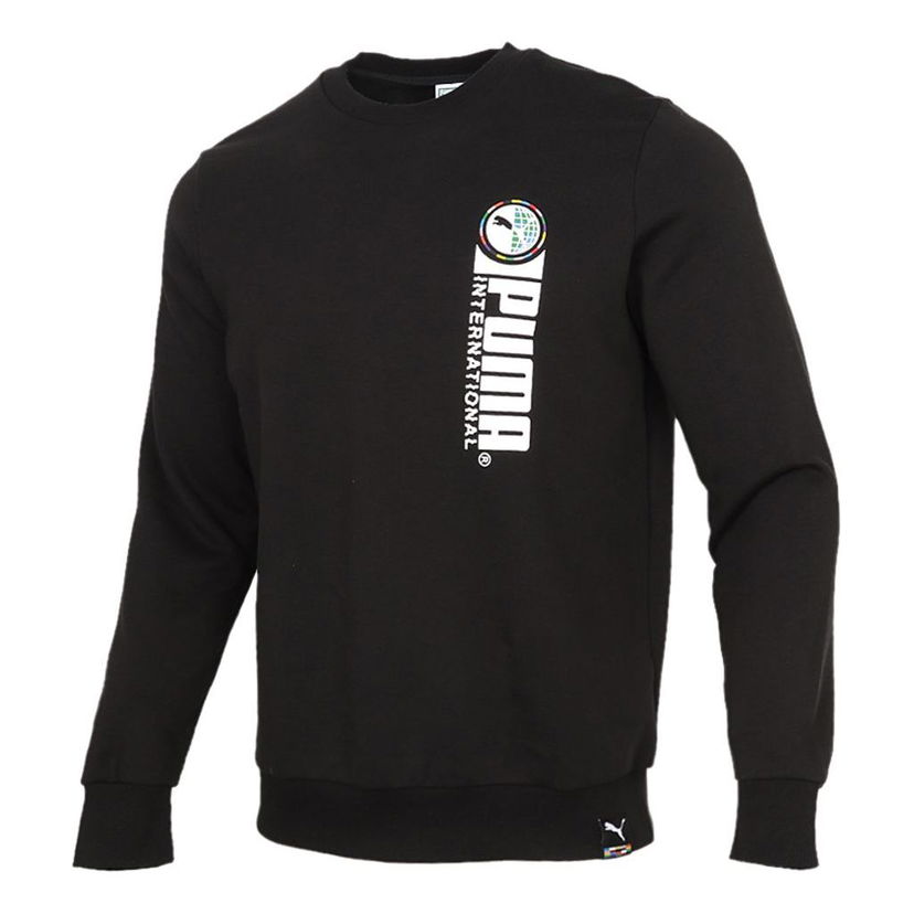 Суитчър Puma International Crewneck Sweatshirt Черно | 531416-01