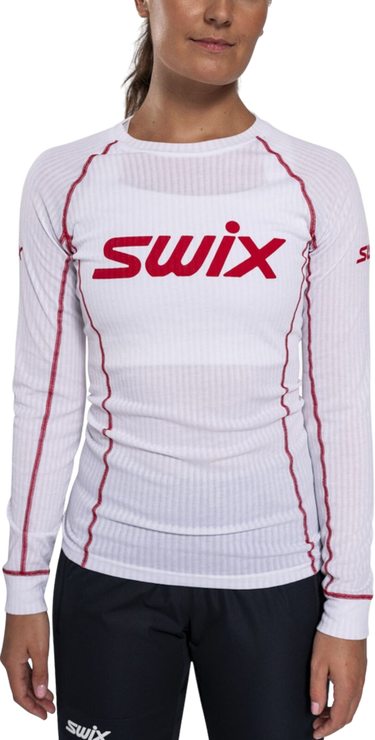 Тениска SWIX RaceX Classic Long Sleeve T-Shirt Бяло | 10110-23-00036, 0