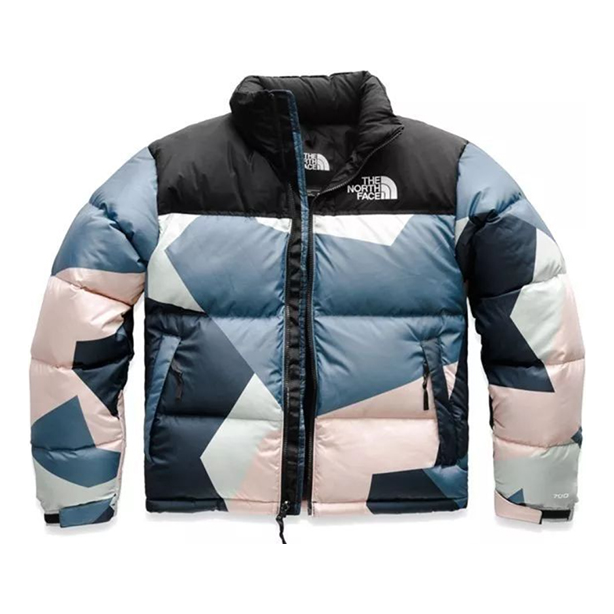 Пухо яке The North Face Geometric Print Puffer Jacket Многоцветен | NF0A3MIX9QU