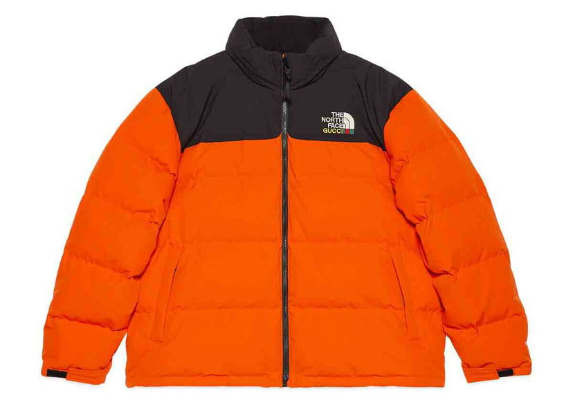 Пухо яке Gucci The North Face x Down Jacket Black/Orange Оранжево
 | ‎663757 XAADP 6172