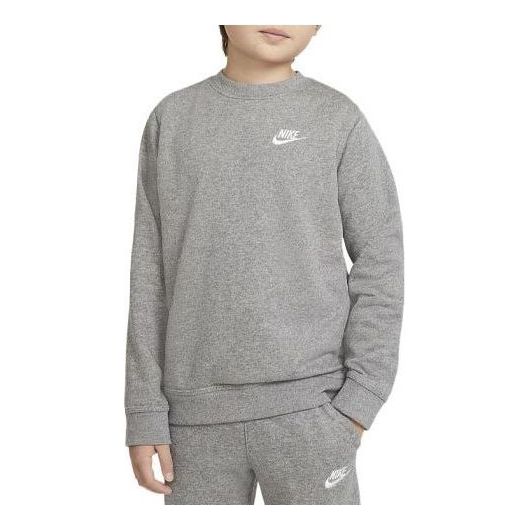 Суитчър Nike Nike Crew Club Sweatshirt Сиво | DA0861-091