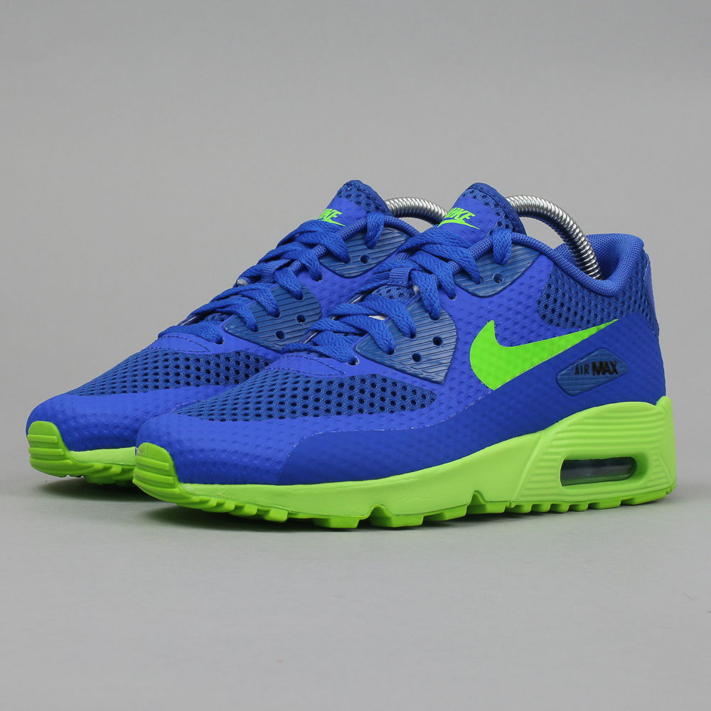 Кецове и обувки Nike Air Max 90 BR GS Синьо | 833475-400, 1