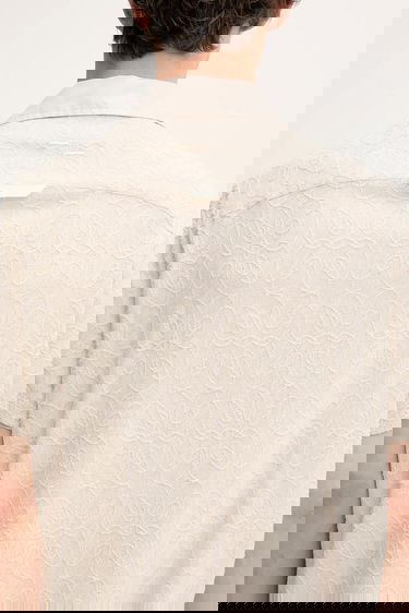 Риза Filling Pieces Filling Pieces Resort Linen Blend Shirt Бежово | 91799809978, 4
