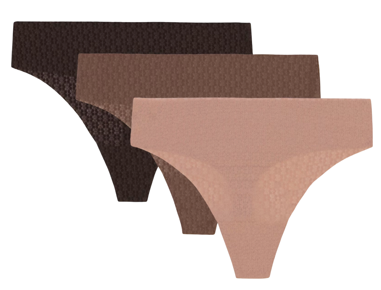 гащички Under Armour SOLID Seamless Thong 3 Pack Многоцветен | 1390412-673, 0