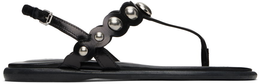 Кецове и обувки ISABEL MARANT Isabel Marant Nya Flat Sandals Черно | SD0103FB-B3B07S, 0