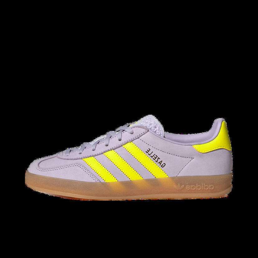 Кецове и обувки adidas Originals Gazelle Indoor Silver Dawn Solar Yellow W Лилаво | IH5492