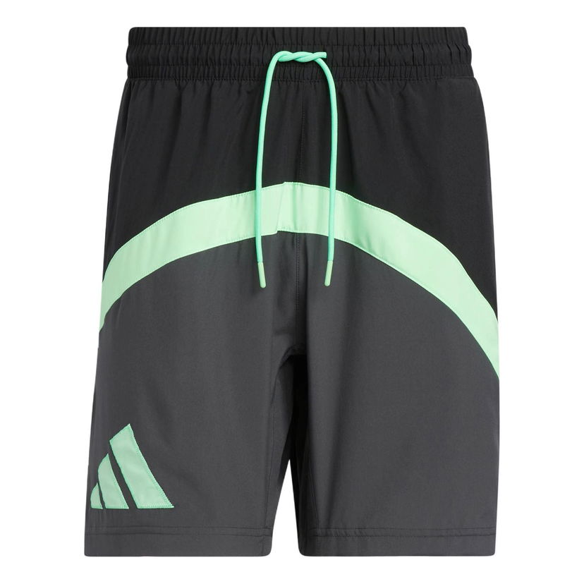 Къси панталони adidas Originals Galaxy Stripe Logo Straight Shorts Черно | IC1955