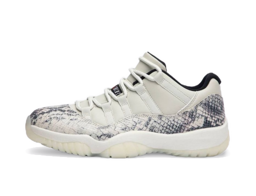 Кецове и обувки Jordan Air Jordan 11 Retro Low "Light Bone Snakeskin" Бежово | CD6846-002