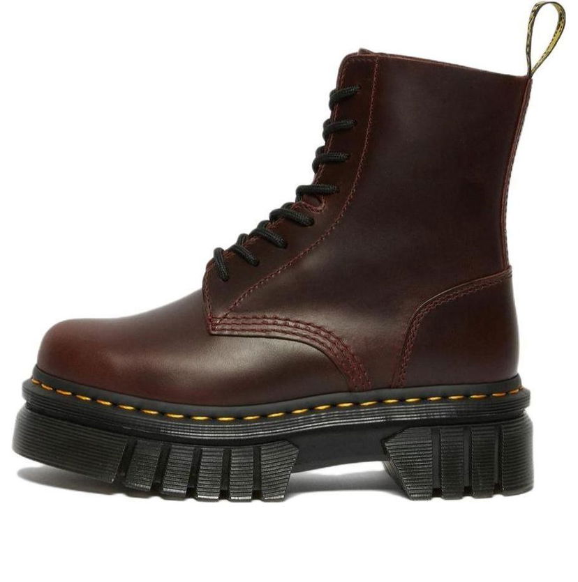 Кецове и обувки Dr. Martens Audrick Brando Leather Platform Boots Кафяво | 27818211