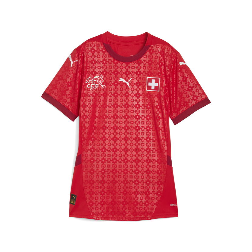 Фланелка Puma Switzerland Women's National Team 2025 Home Jersey Червено | 782183_10