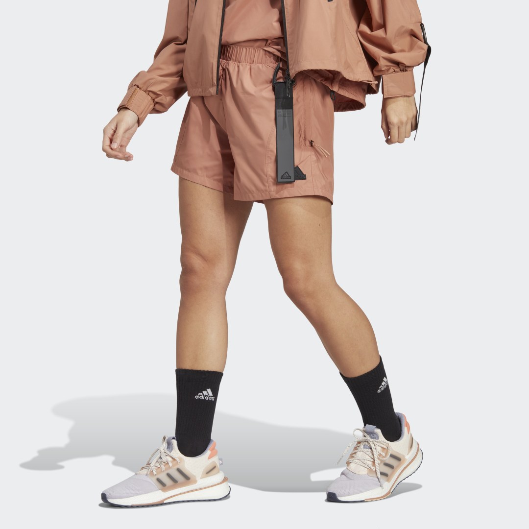 Къси панталони adidas Originals City Escape Shorts Кафяво | HZ7296, 0