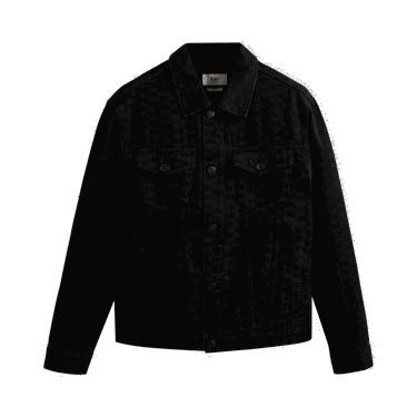 Яке KITH Classic Logo Monogram Laight Denim Jacket Черно | KHM010167 001, 0