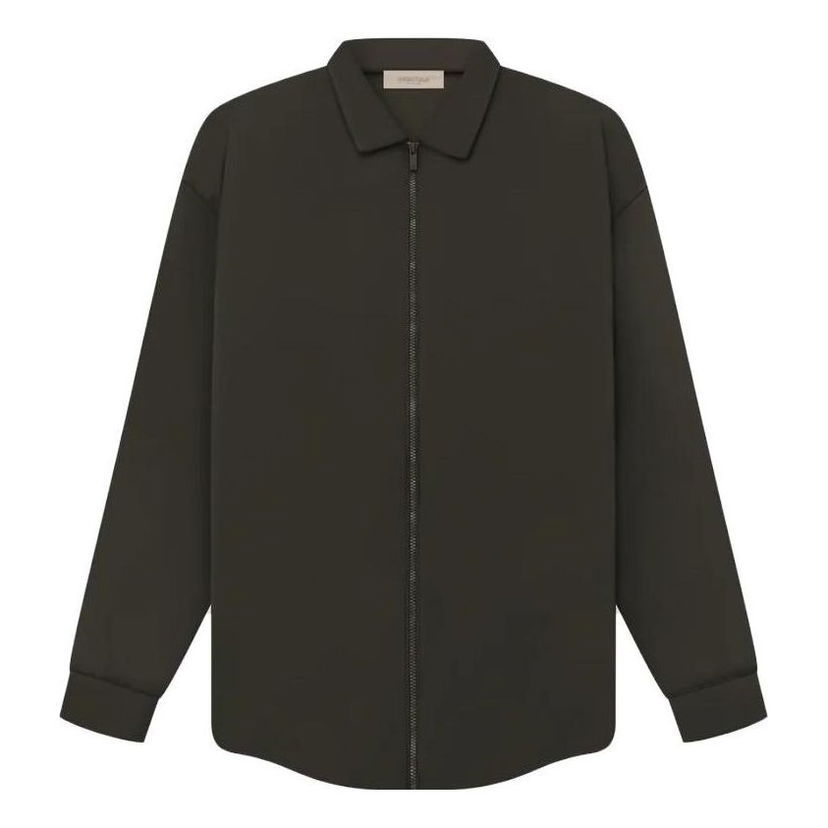 Риза Fear of God Essentials Filled Nylon Jacket Зелено | FOG-SS23-070