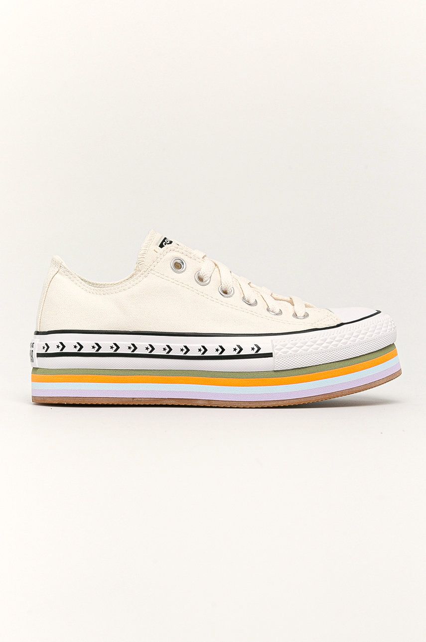 Кецове и обувки Converse Chuck Taylor All Star Platform Layer Бежово | 567847C, 0