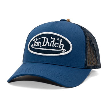 Шапка с козирка Von Dutch Von Dutch Classic Logo Trucker Cap Синьо | VD/0/CAS1/COL/BLU, 0