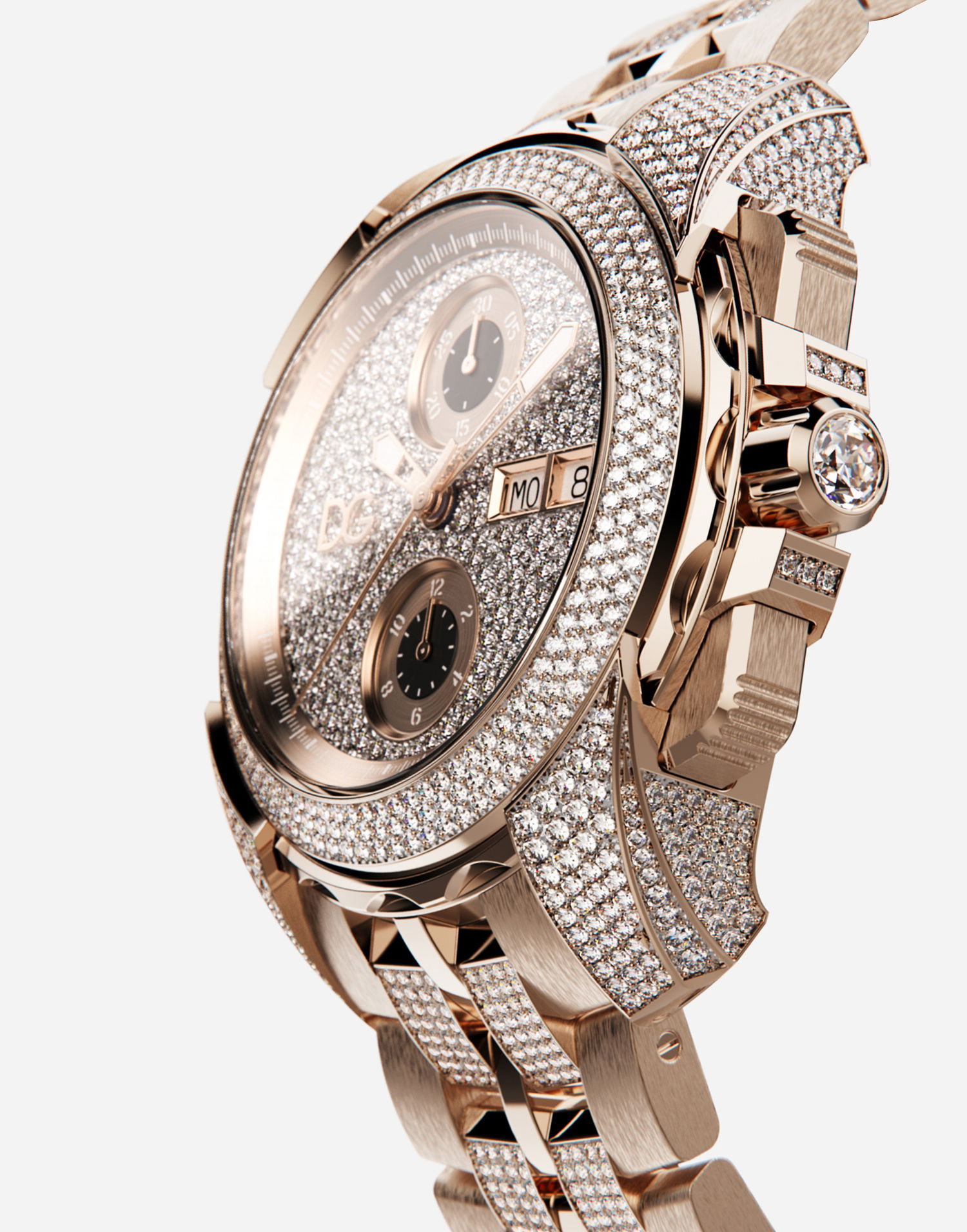 Часовник Dolce & Gabbana Ds5 Watch With Diamond Pavé Onesize Металик | WWJS1GXP003ZOO00, 1