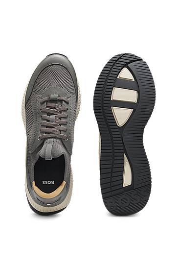 Суитчър BOSS TTNM EVO Knitted Сиво | 50552911, 1