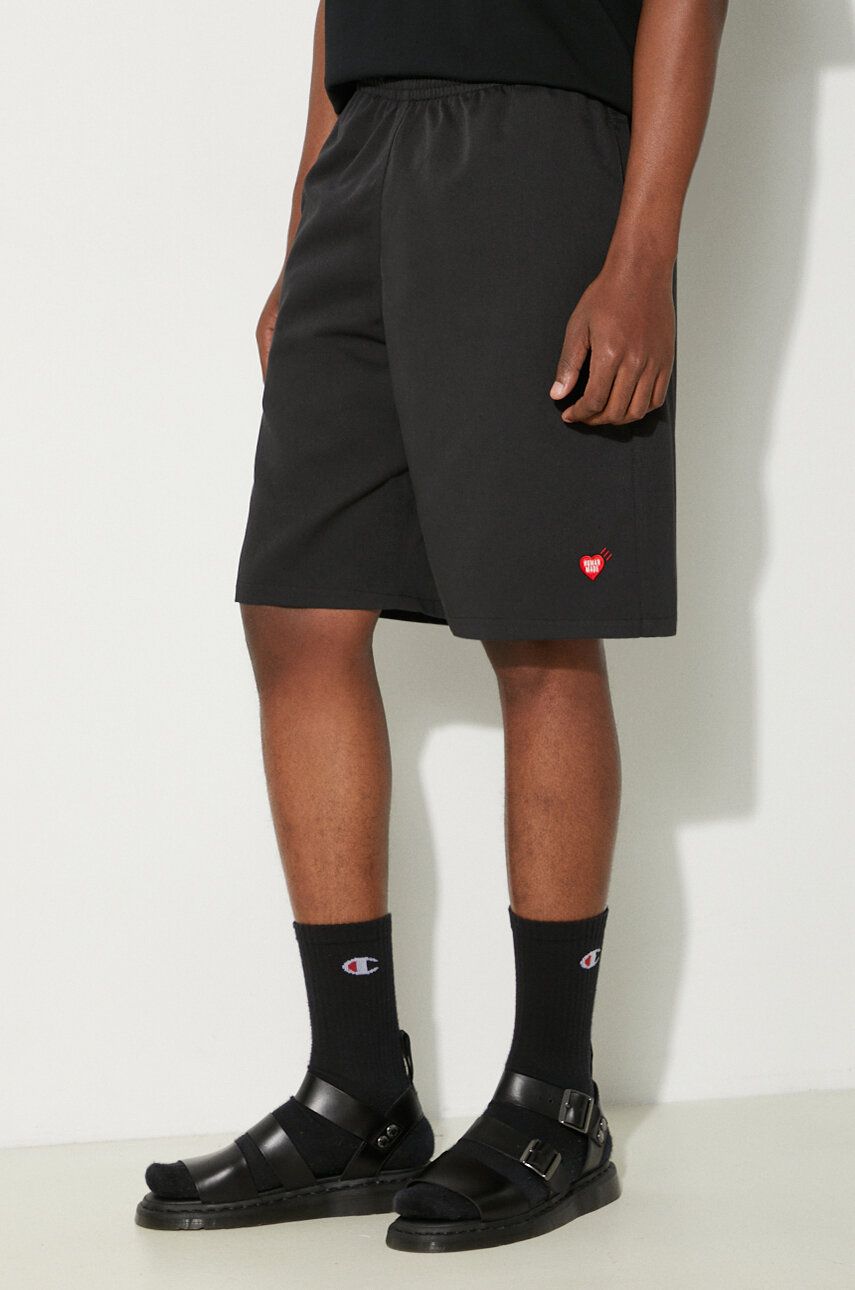 Къси панталони Human Made Black Beach Shorts Черно | HM27PT024, 0