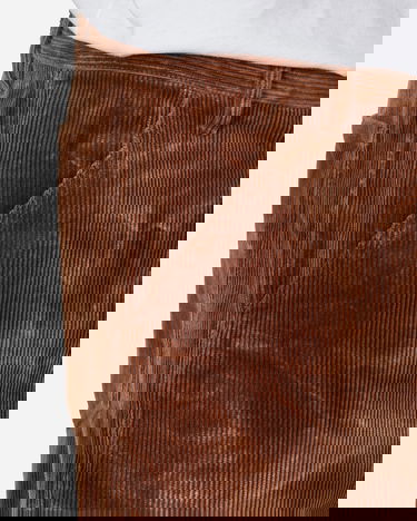 Панталони Comme des Garçons Overdyed Corduroy Pants Кафяво | FL-P007-W23  2, 5